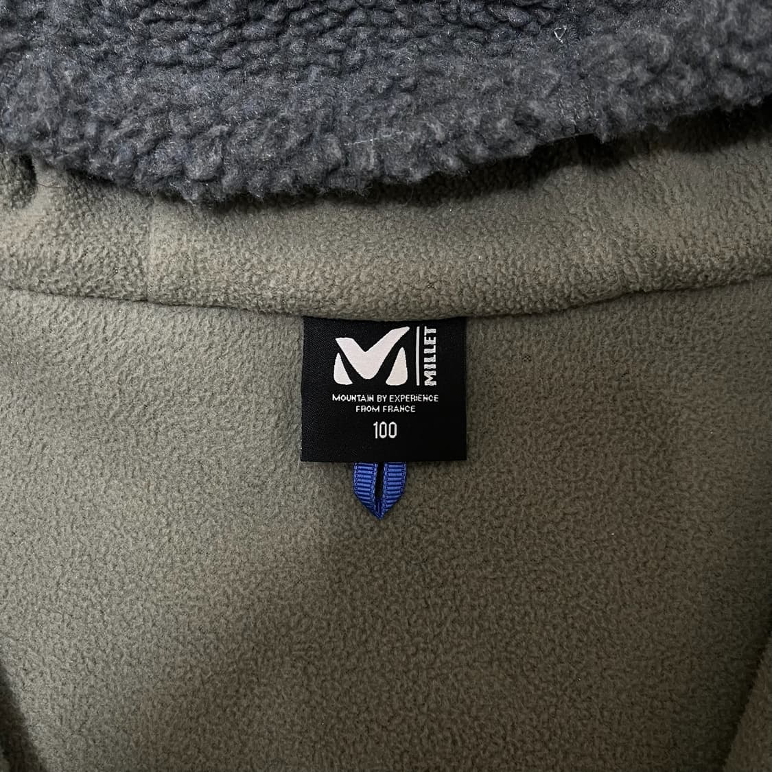 밀레 남성 양털 뽀글이 후리스 자켓 L/100  상품이미지5