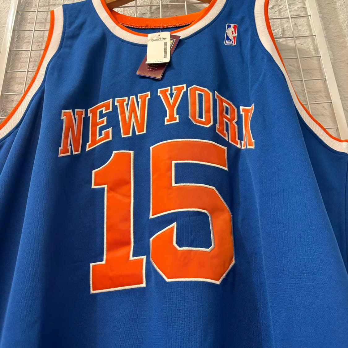 미첼&네스 NBA 뉴욕닉스 유니폼 슬리브리스 3XL 상품이미지5