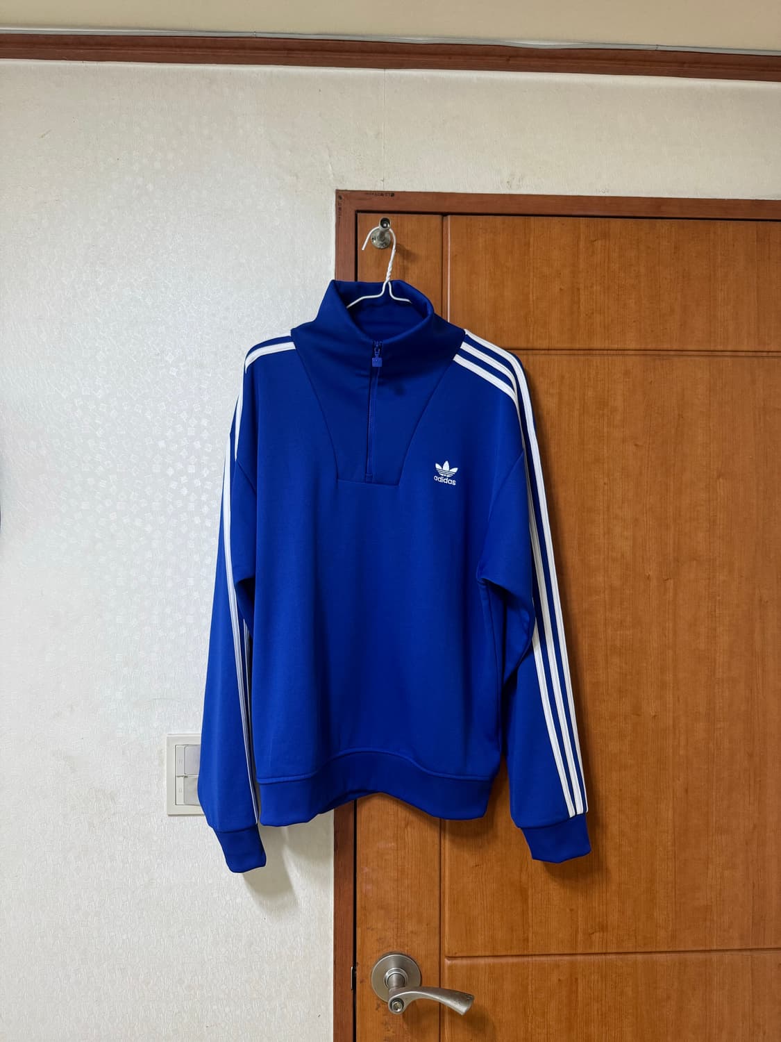 아디다스 아디칼라 퍼널넥 트랙 탑 저지 (M) 상품이미지2