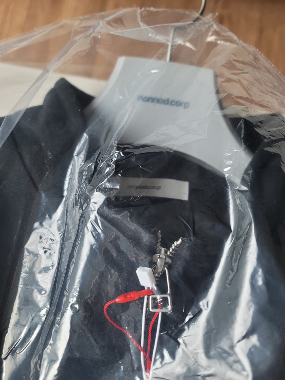 [OS]논노드 25fw 몰스킨 봄버 블랙 상품이미지5