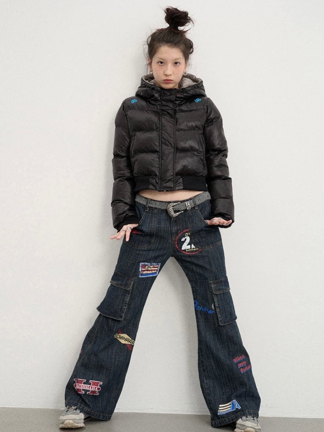 achihara 테스트메커니즘 디얼마이키코 숏패딩  상품이미지4