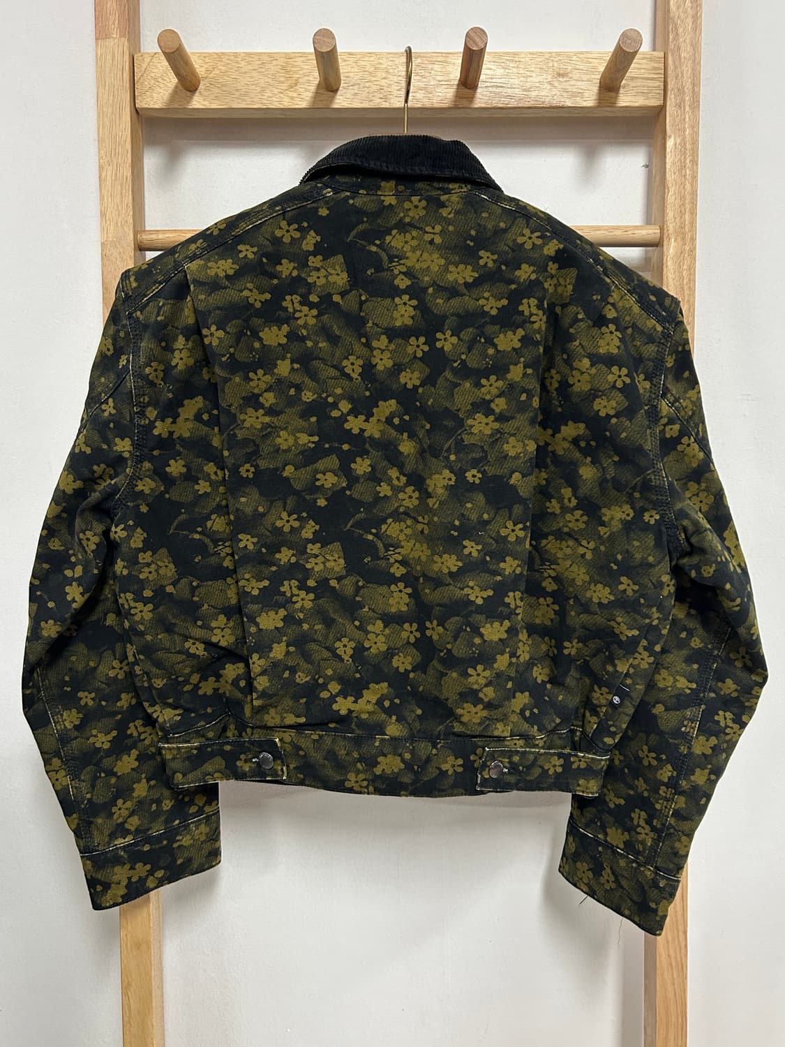 팀버랜드 코듀로이 카라 플로랄 패턴 캔버스 워크자켓 상품이미지4