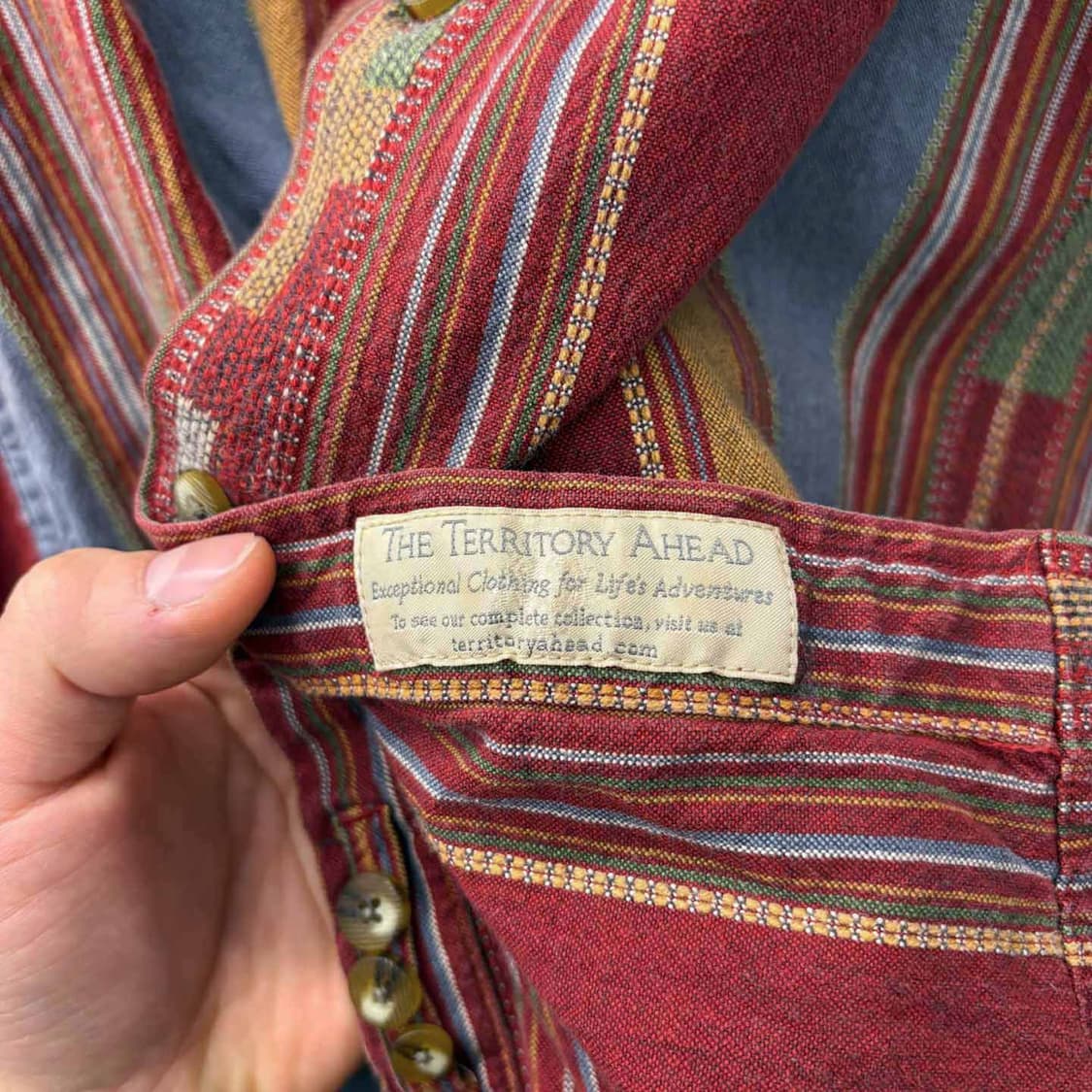 Territory A head 네이티브 패턴 포켓 웨스턴 셔츠 N498 상품이미지6