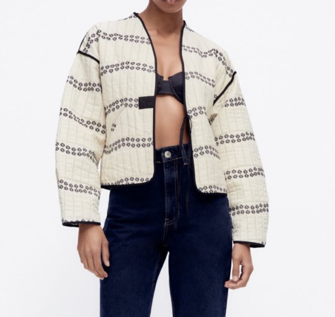 자라 zara 자카드 점퍼 xs 상품이미지1