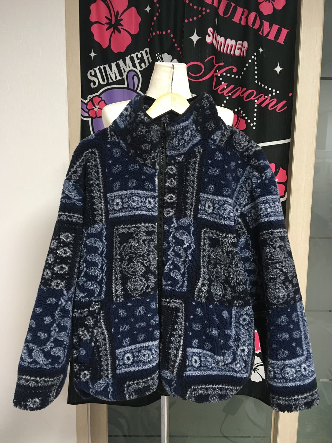 파나컬트 페이즐리 덤블 플리츠 자켓 상품이미지2