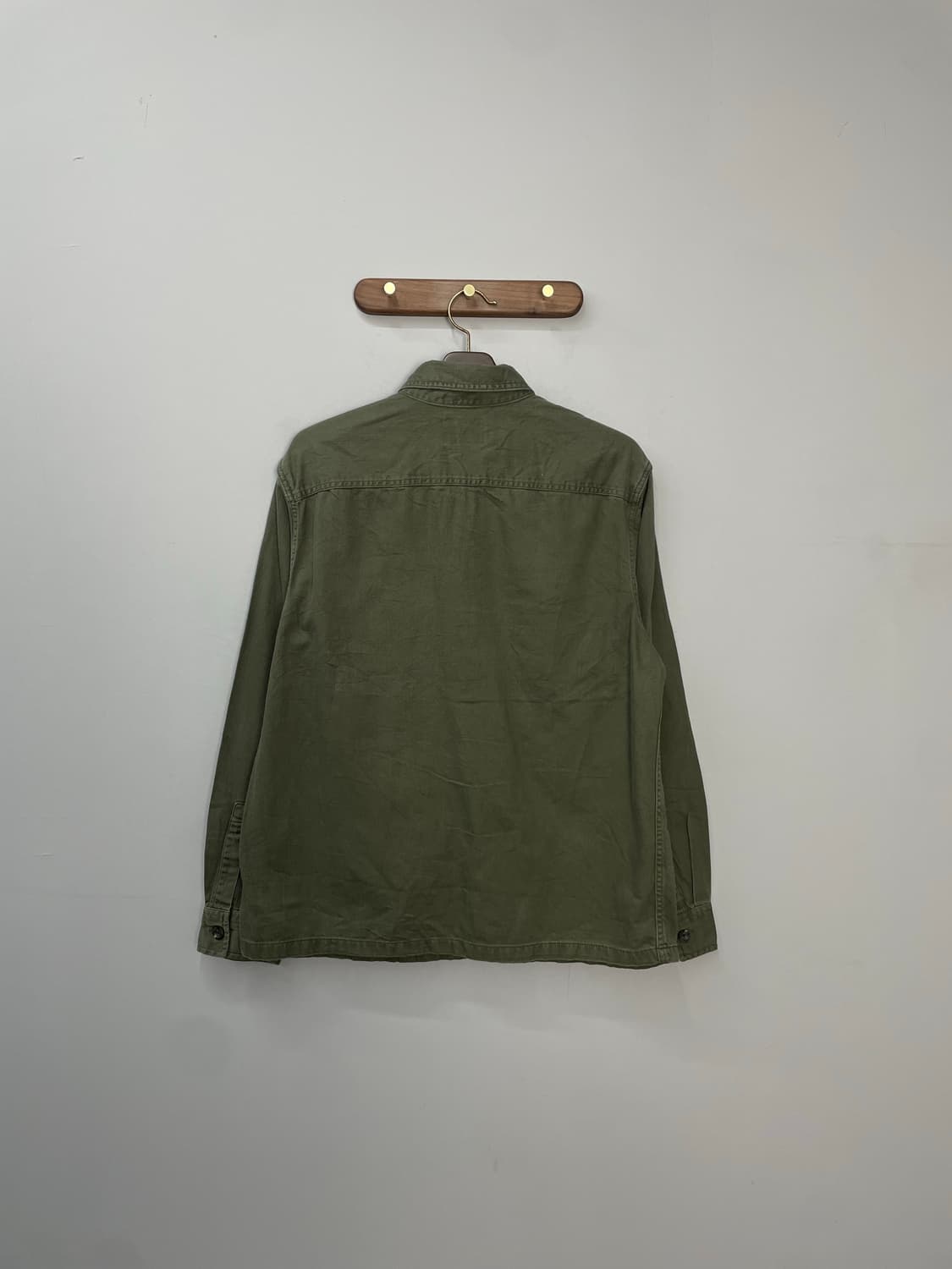 칼하트 투 포켓 카키 워크 셔츠 H1029 상품이미지4