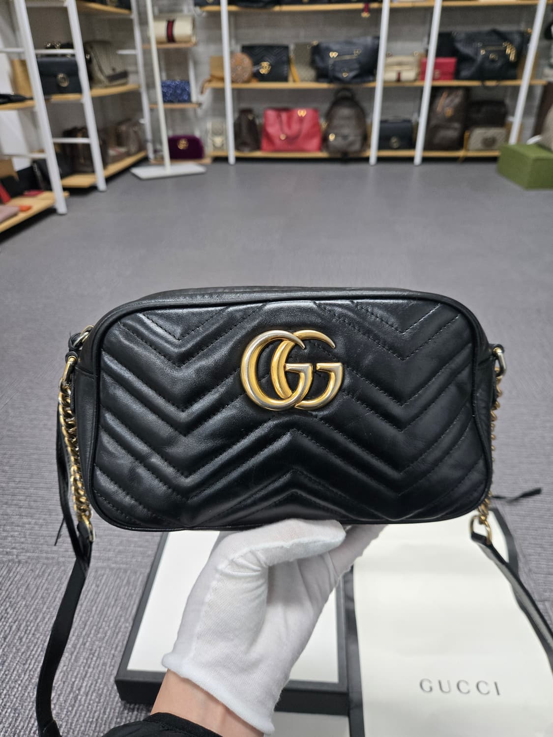 [특가][정품] 구찌 마몬트 GG 숄더백 상품이미지2