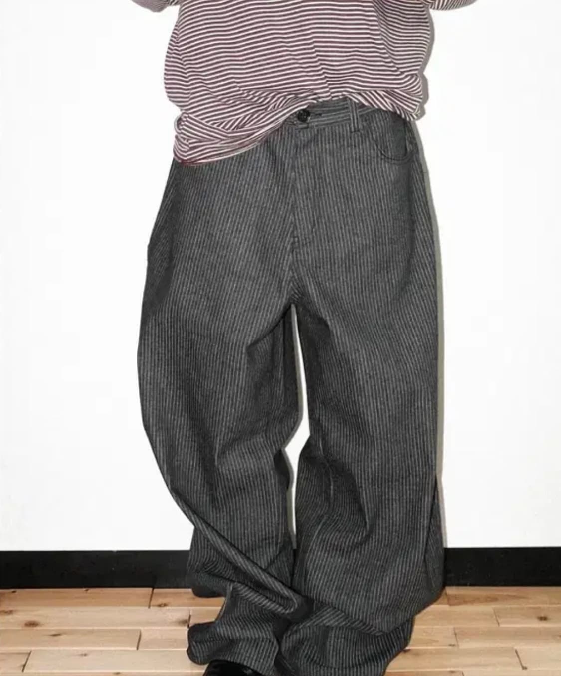 Leekie P.C Striped Denim Pants 리키 데님팬츠 상품이미지3