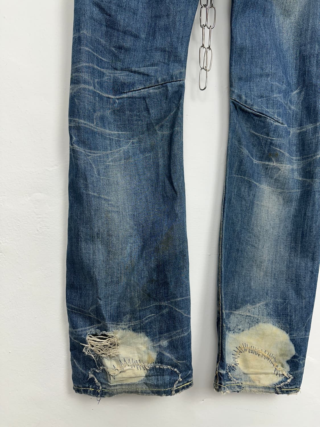 Prps washing detail grunge denim pants 상품이미지10