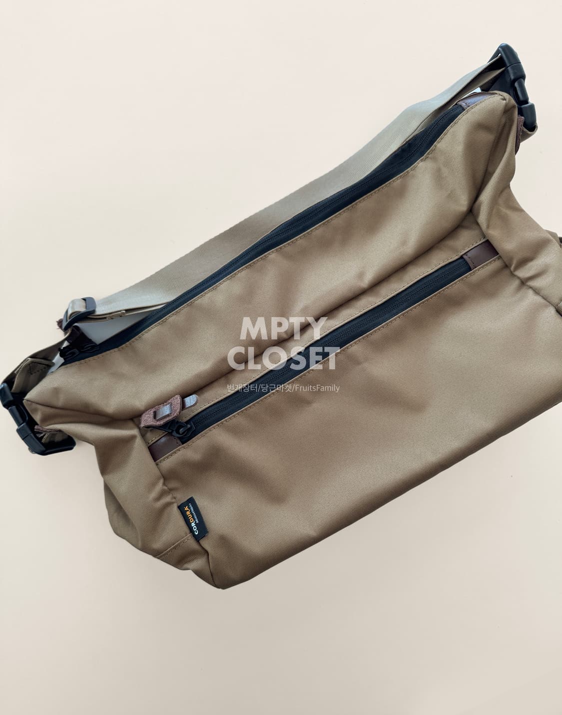 아소브 AS2OV 코듀라 도비 305D 투웨이 백 카키 상품이미지7