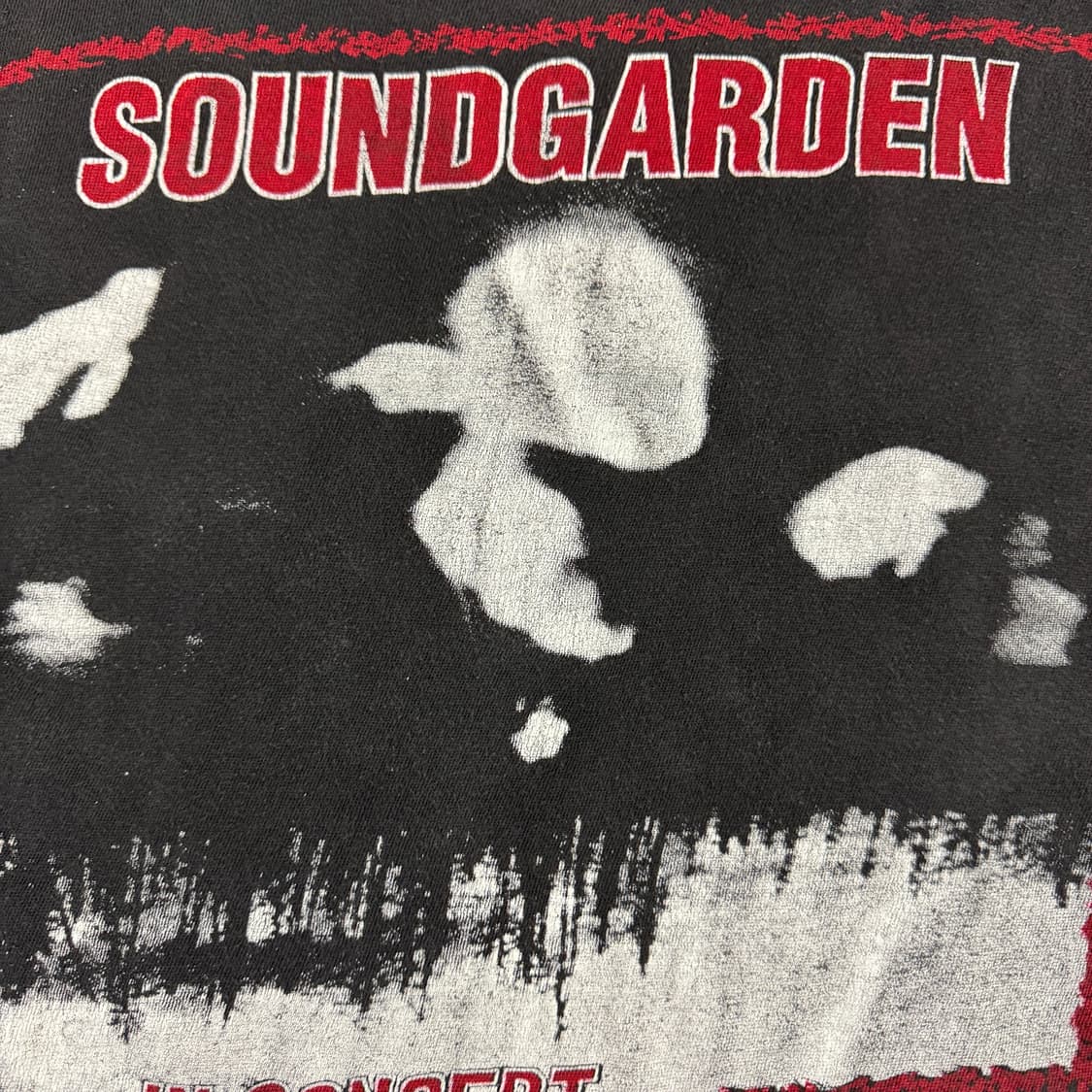 빈티지 90s Soundgarden 사운드가든 슈퍼언노운 티셔츠 상품이미지4