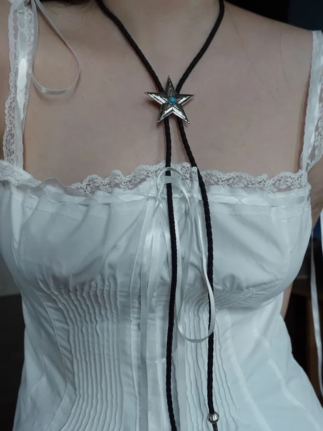 에이블리 노드레스 별 스트랩 목걸이 상품이미지3