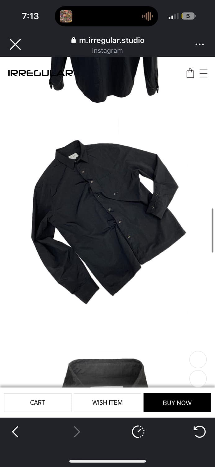 irregular studio 셔츠 상품이미지3