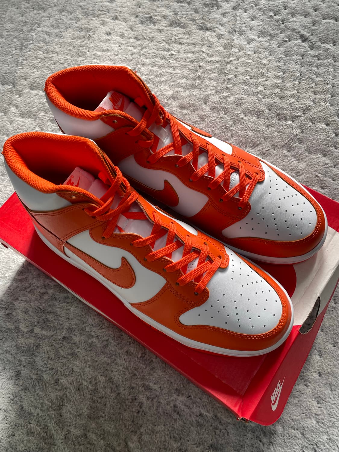 [270] 나이키 덩크 하이 오렌지 블레이즈 상품이미지1