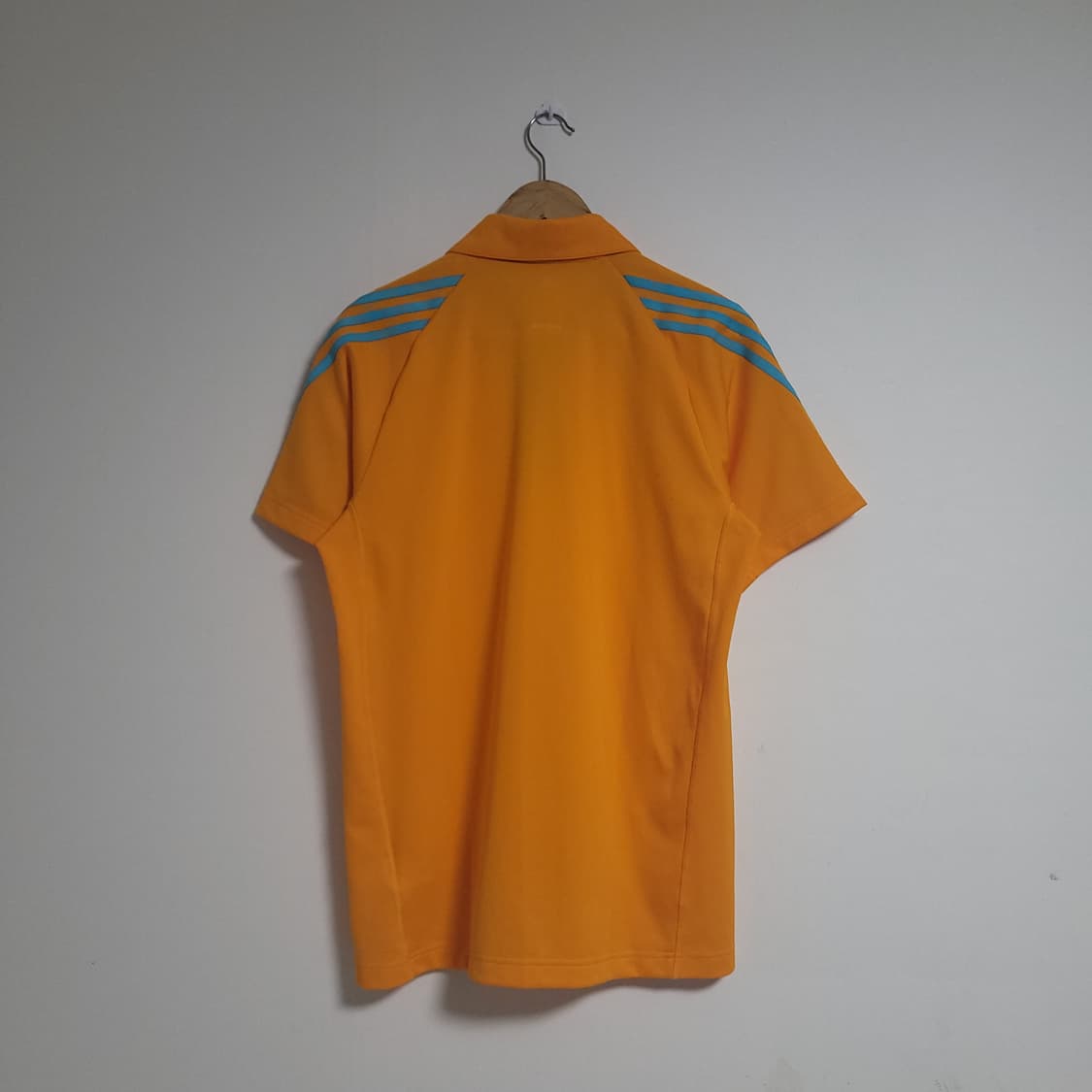 (M) ADIDAS 아디다스 기능성 반팔 카라티 주황 상품이미지5