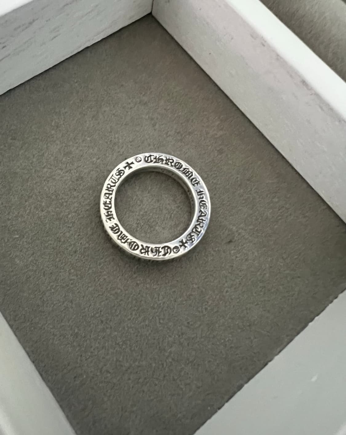 크롬하츠 퍽유링 3mm us4.5 상품이미지1