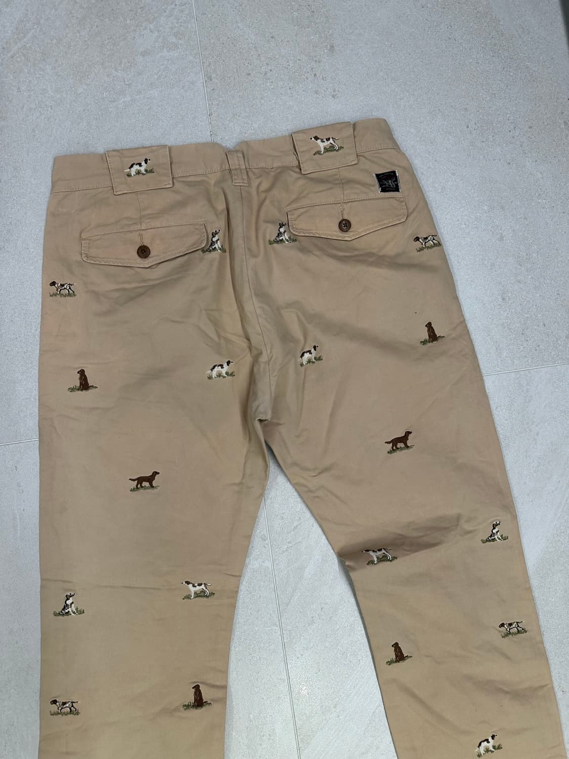 폴로 랄프로렌 강아지 자수 치노팬츠 34 상품이미지8