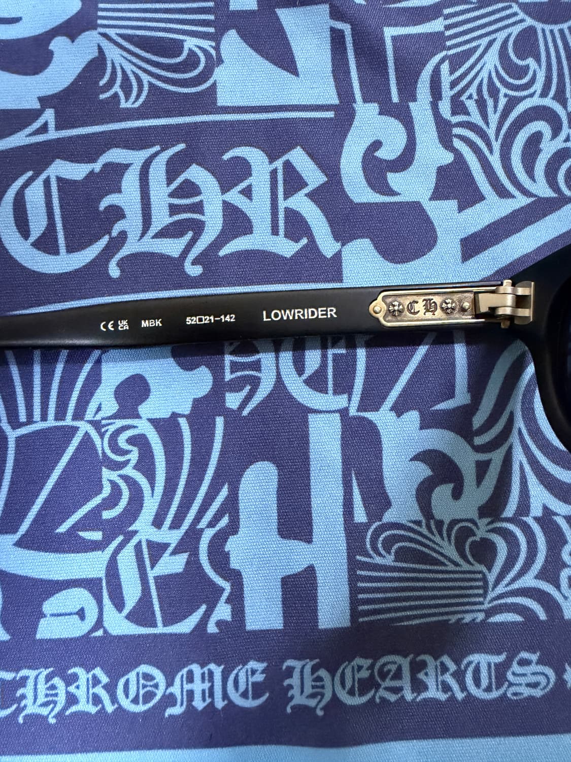 크롬하츠 로우라이더 52사이즈 매트블랙 상품이미지2