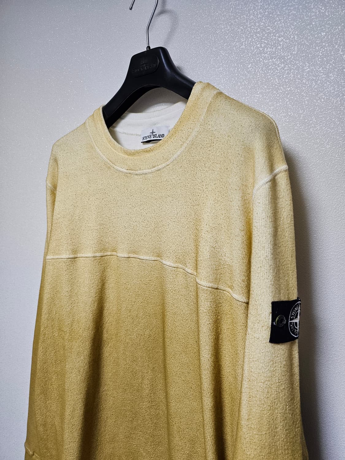 스톤아일랜드 리사이클드 앤 오가닉 옥사이드 스프레이 크루넥 스웨트셔츠 상품이미지7