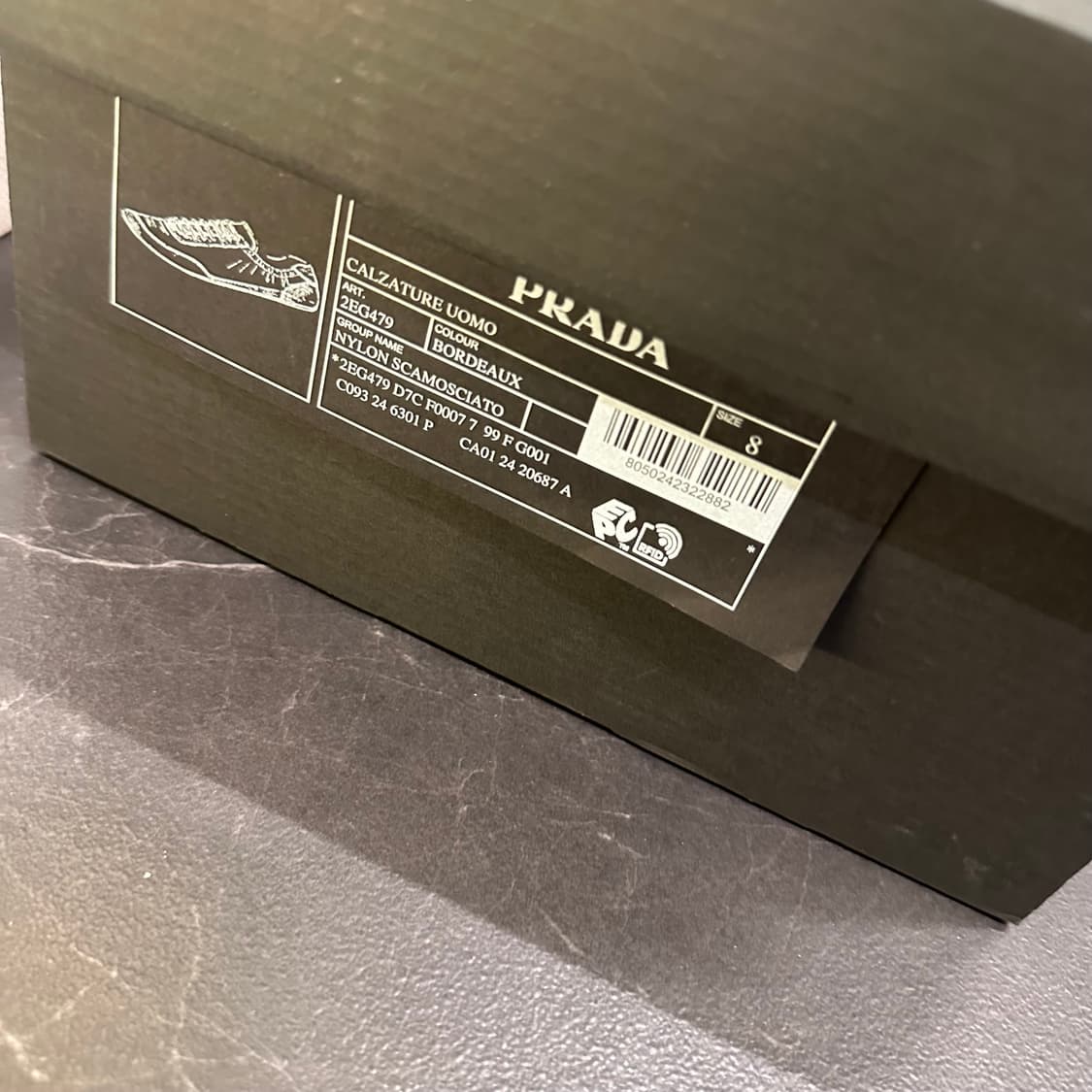 PRADA 컬랩스 스니커즈 상품이미지5