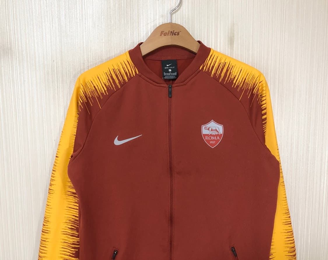 나이키 18-19 AS로마 어센틱 앤섬자켓/트랙슈트 유스XL 상품이미지2