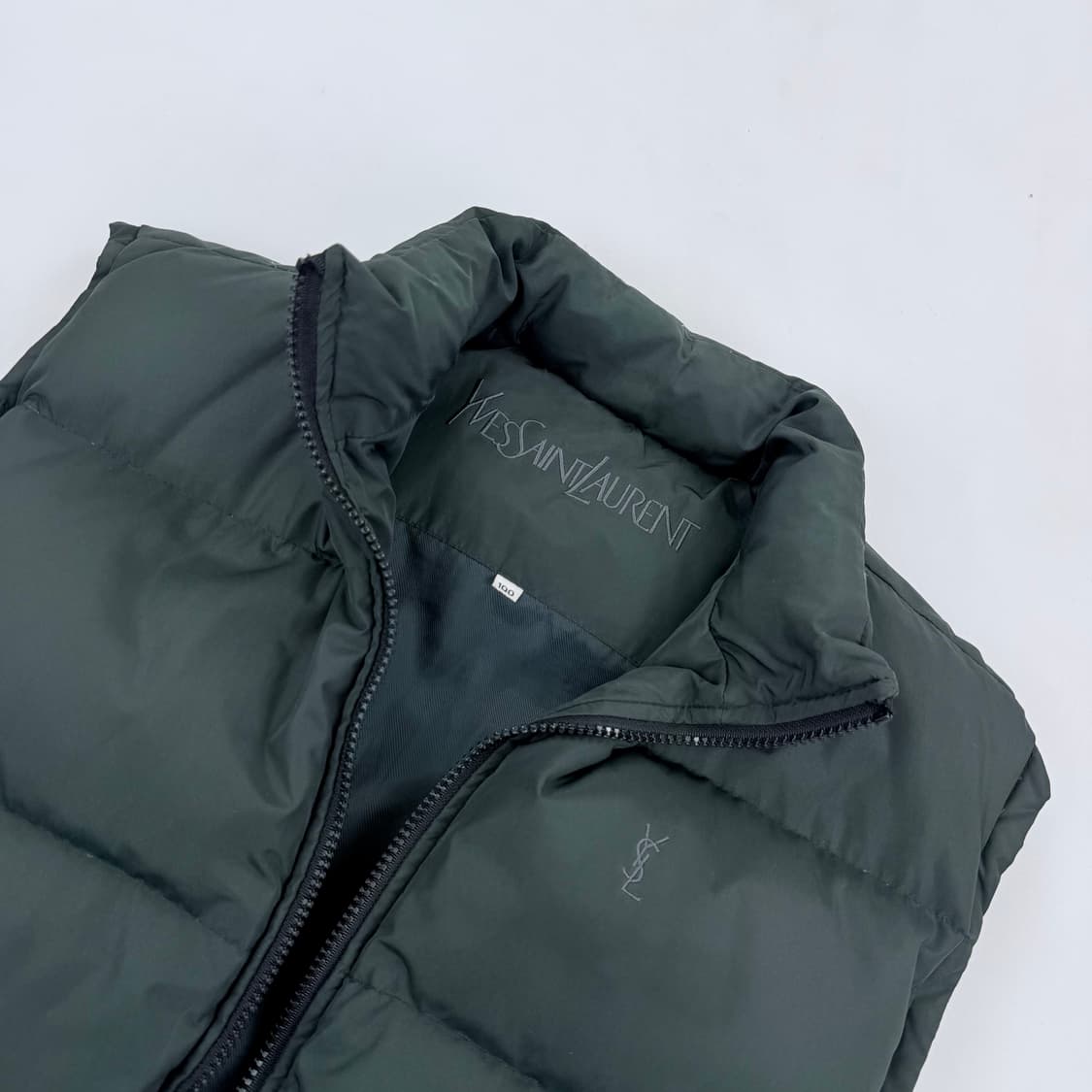 입생로랑 구스다운 푸퍼 패딩조끼 상품이미지4