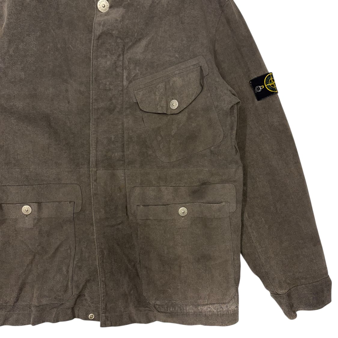 스톤아일랜드 빈티지 스웨이드 레더 자켓 L 상품이미지4