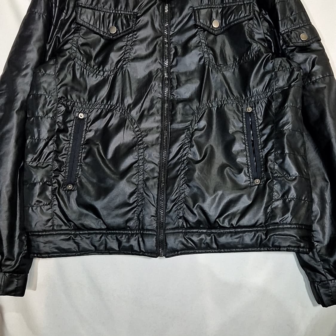 Majah Flavah 마작플라바 사틴 필드 자켓 상품이미지3