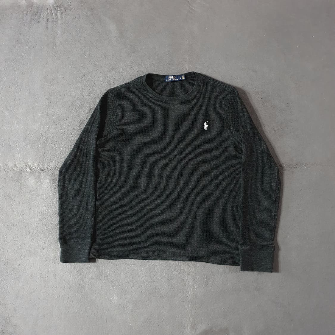 폴로 와플 니트 롱슬리브 L 상품이미지1