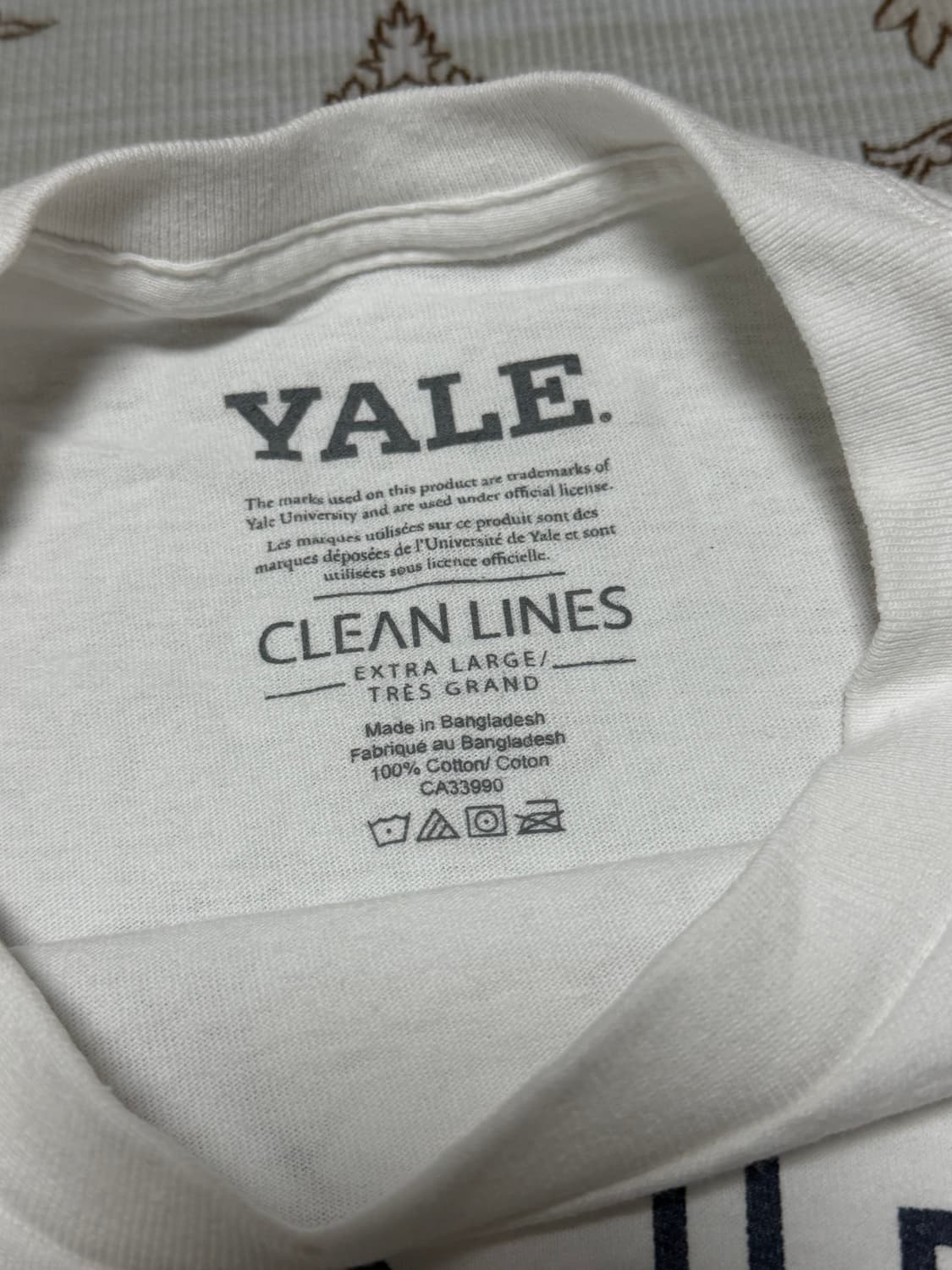 YALE BULLDOG 그래픽 반팔티 105 상품이미지3