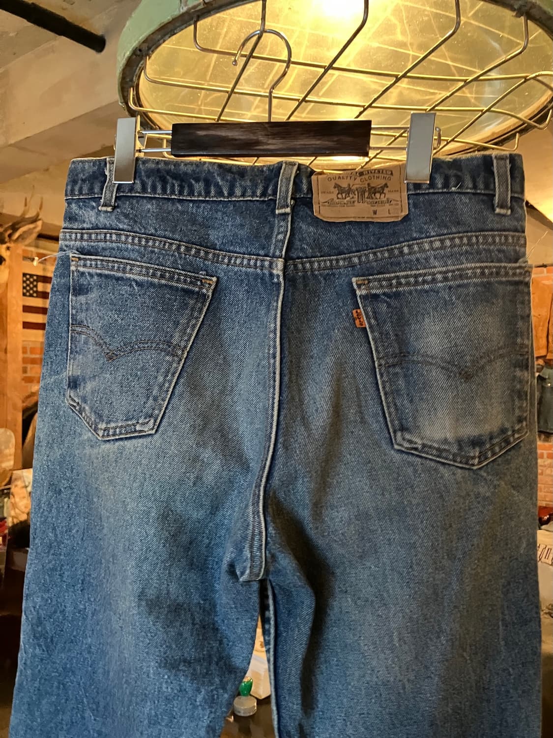 80s USA 빈티지 리바이스 517 부츠컷 데님 팬츠 상품이미지6