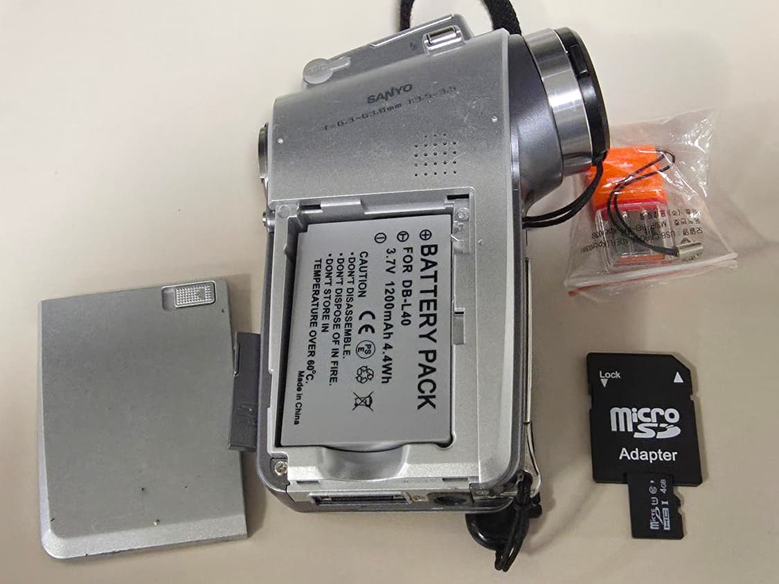 산요 작티 DMX-HD1 빈티지 디지털 캠코더 상품이미지7