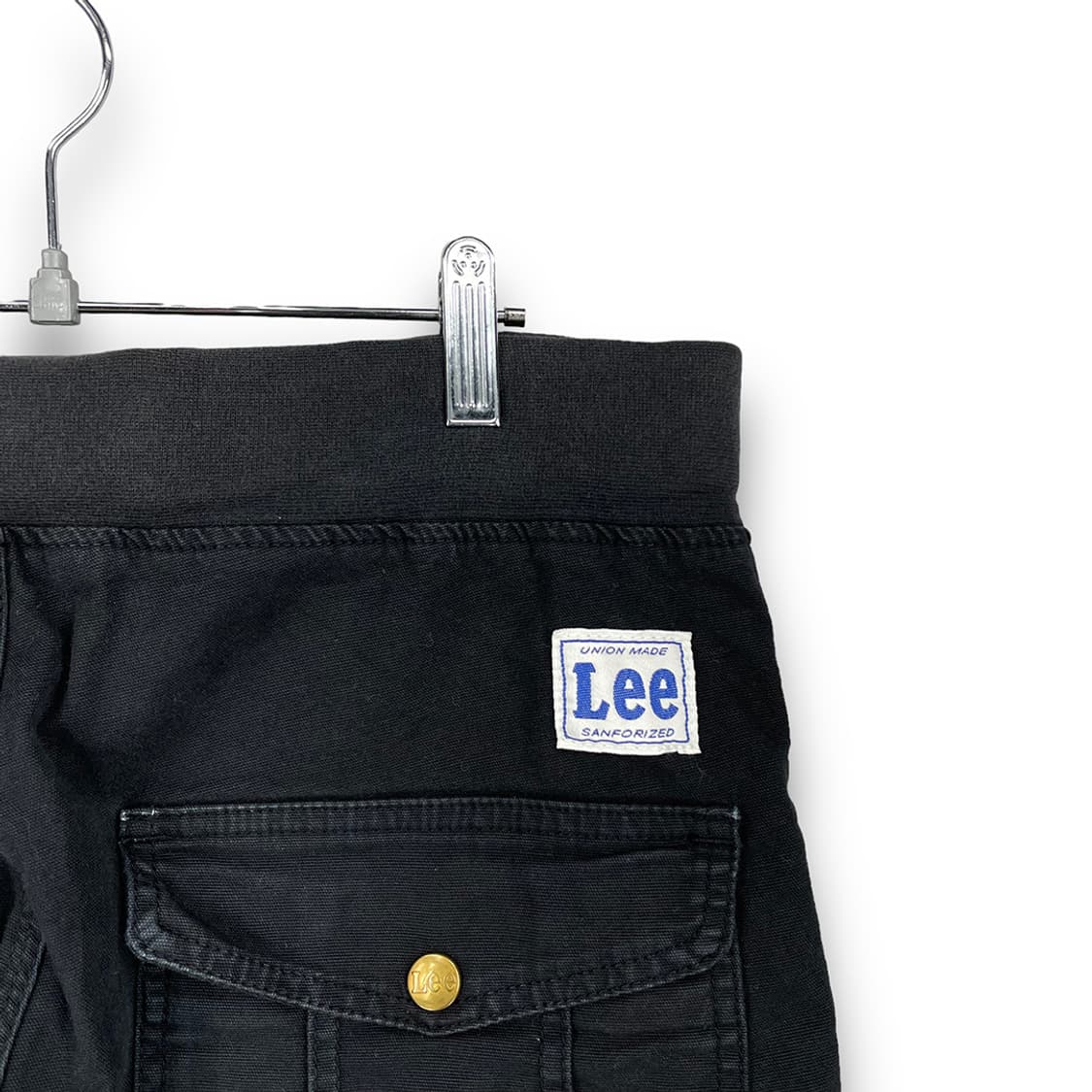 리 패치 로고 퍼티그 팬츠 상품이미지5