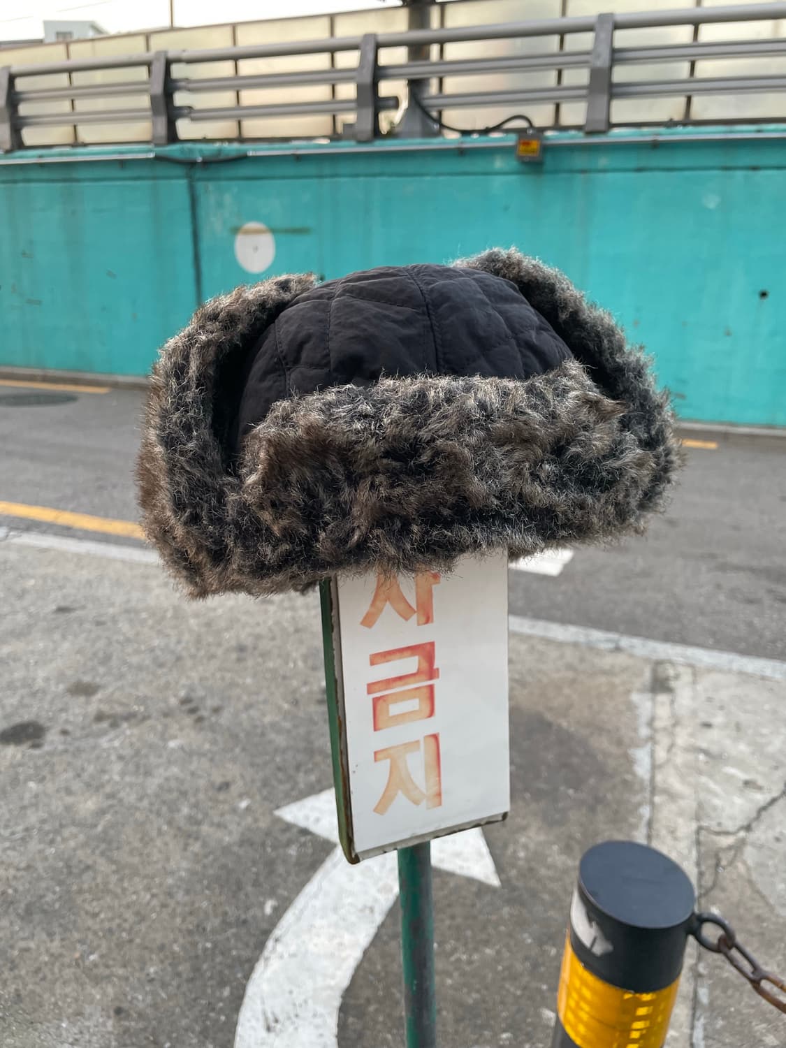 (빈티지)RUBEN 루벤 패딩 퍼 트루퍼 햇 상품이미지4