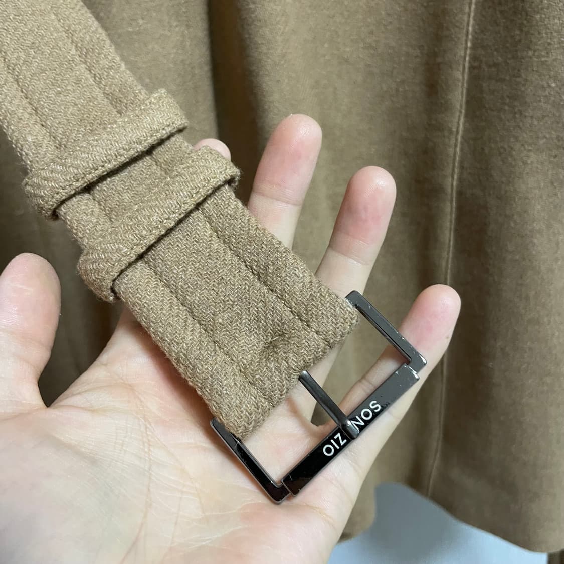 [46]송지오옴므 벨티드 발마칸 코트 상품이미지6