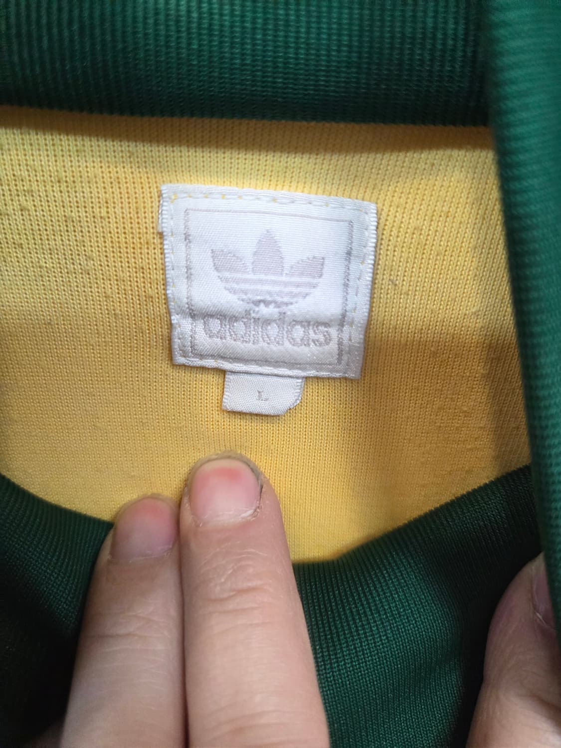 아디다스 올드스쿨 피파 브라질 트랙탑 져지 L 상품이미지3