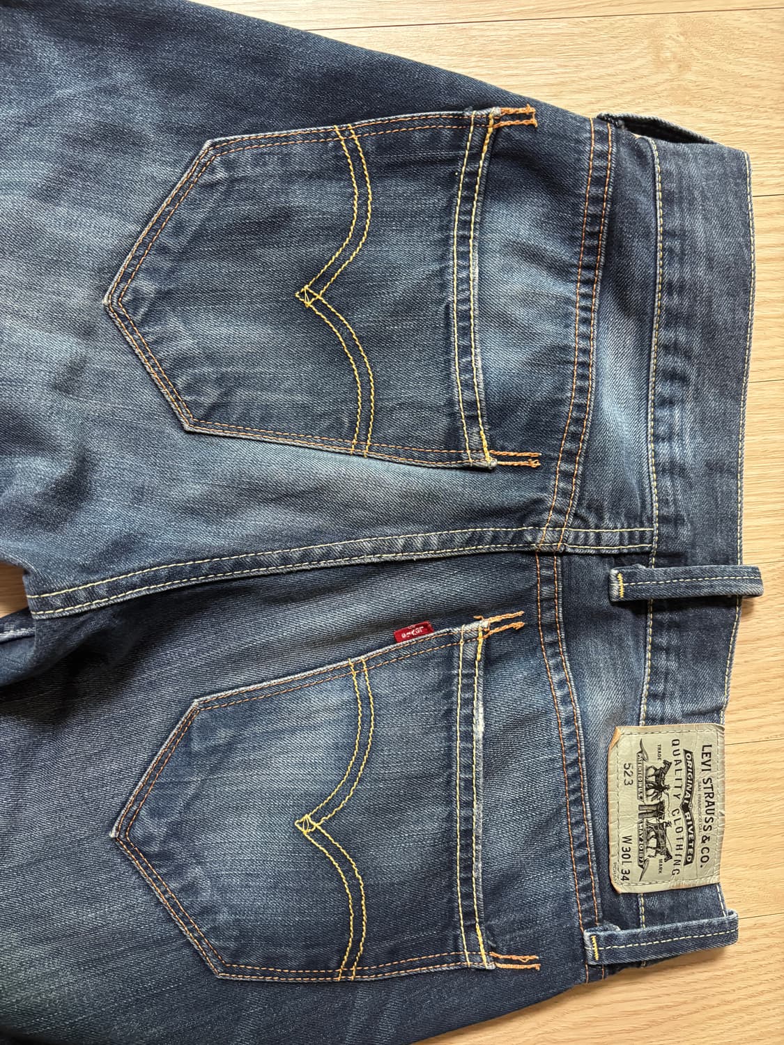 리바이스 523 데님 팬츠 W30 L34 상품이미지3
