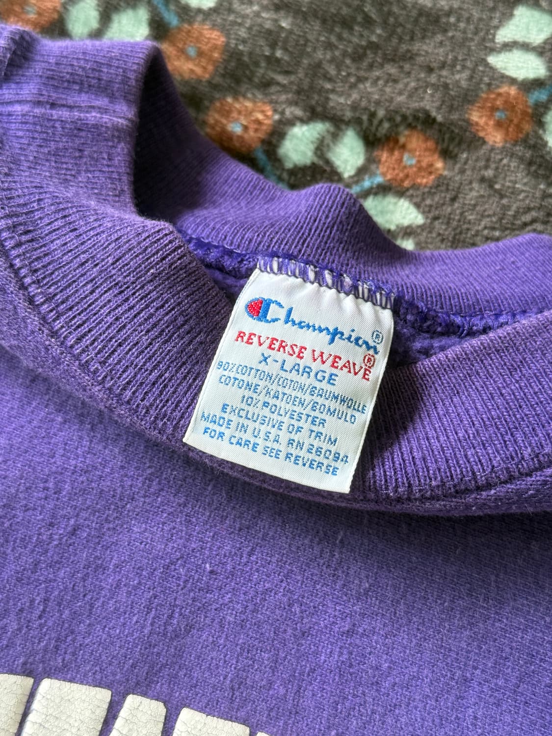 90s made in usa 챔피온 리버스위브 스웻셔츠 맨투맨 상품이미지3