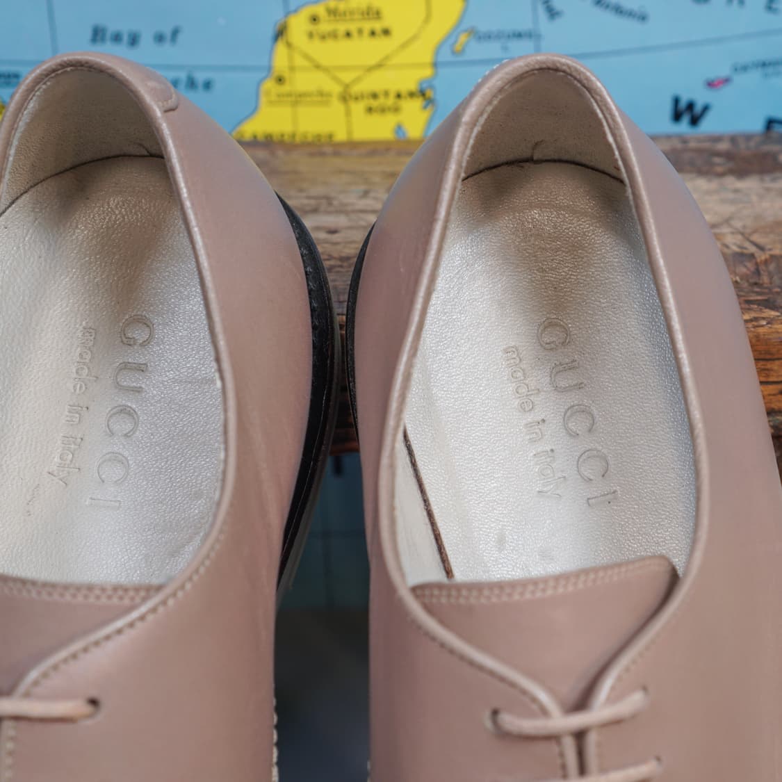 구찌 레더 더비슈즈 상품이미지5