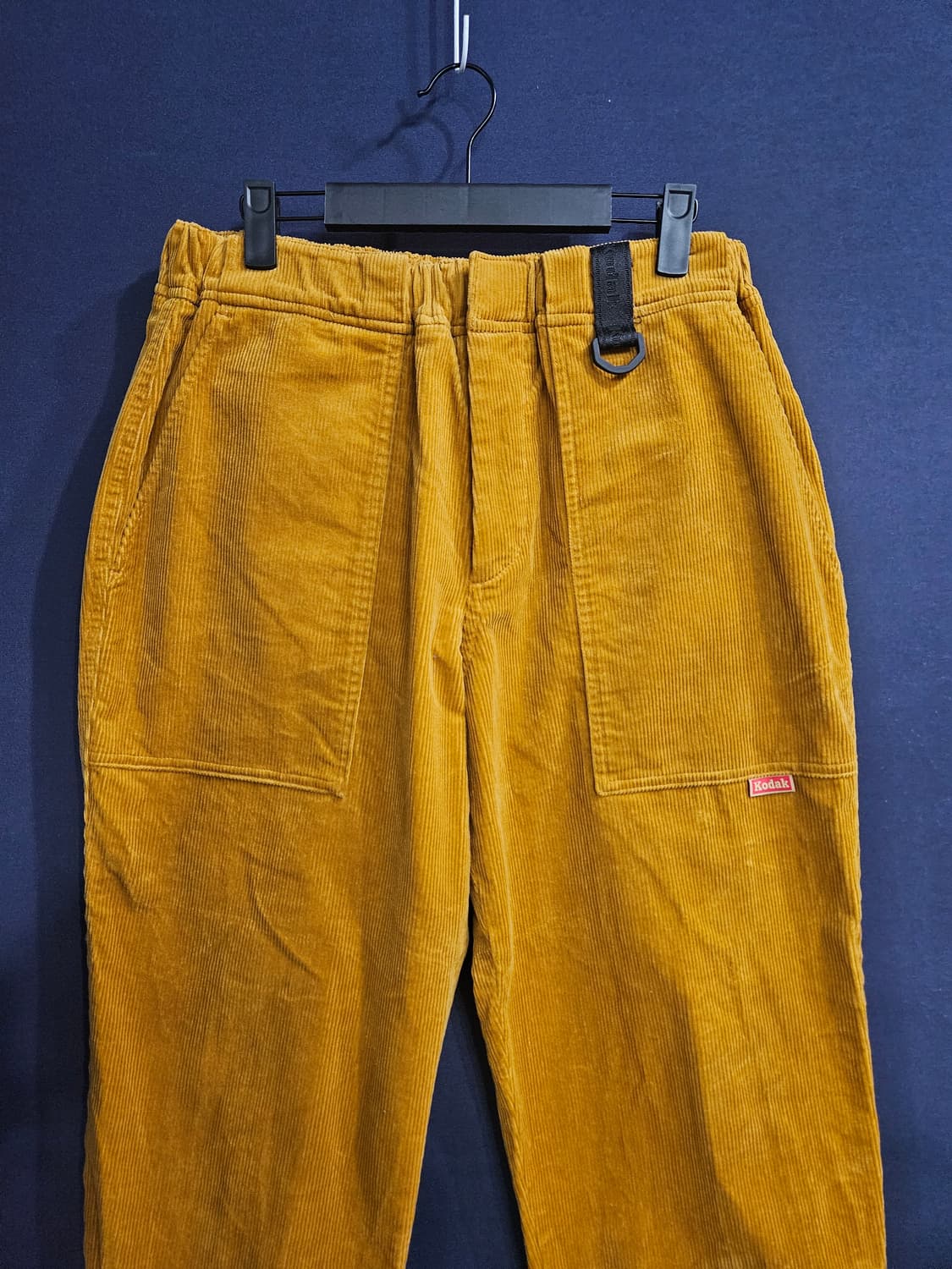 코닥 옐로우 남성 허리 30~32 코듀로이 밴드팬츠  상품이미지7