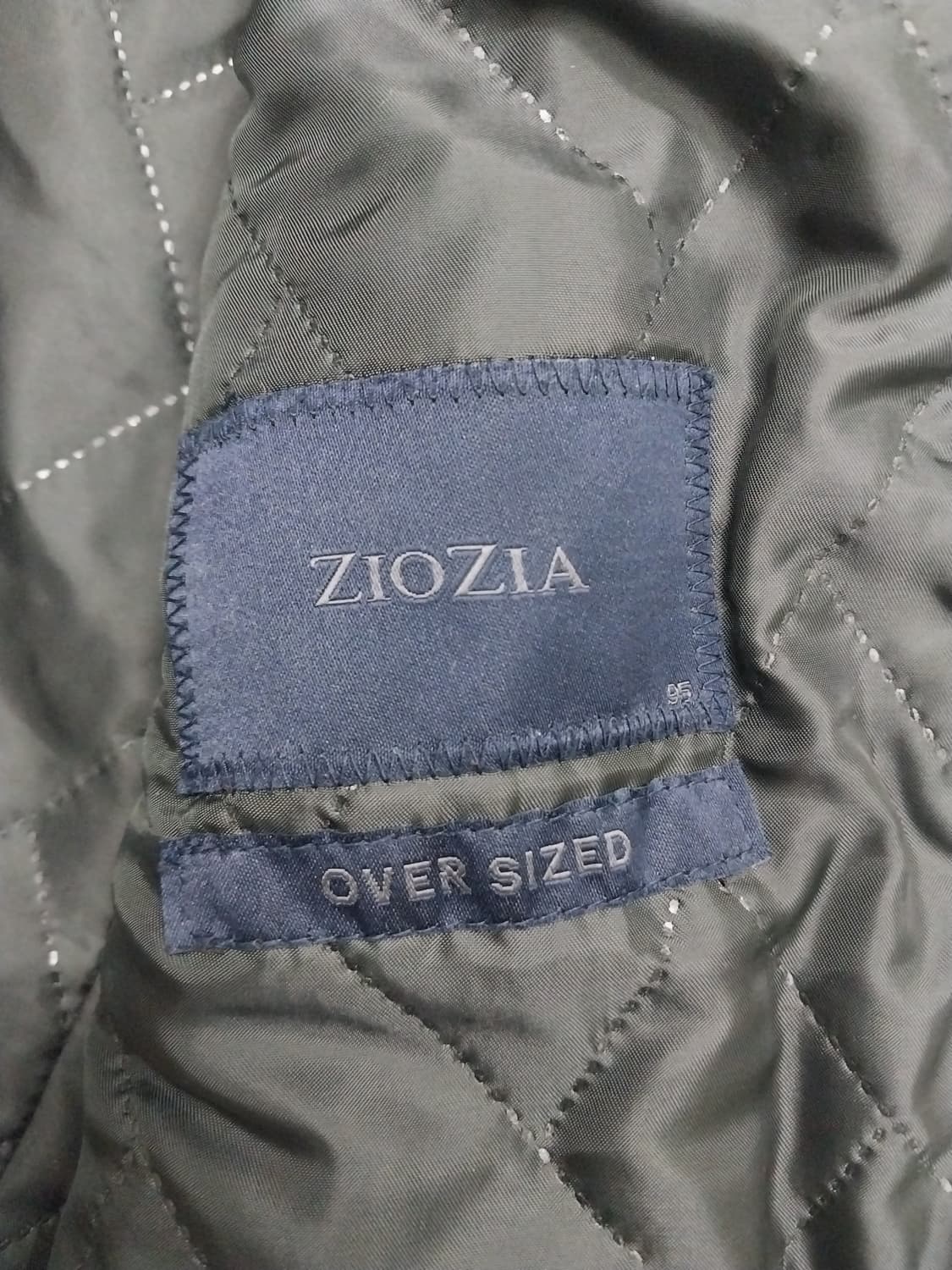 ZIOZIA 다크 그린 울코트 95 상품이미지3