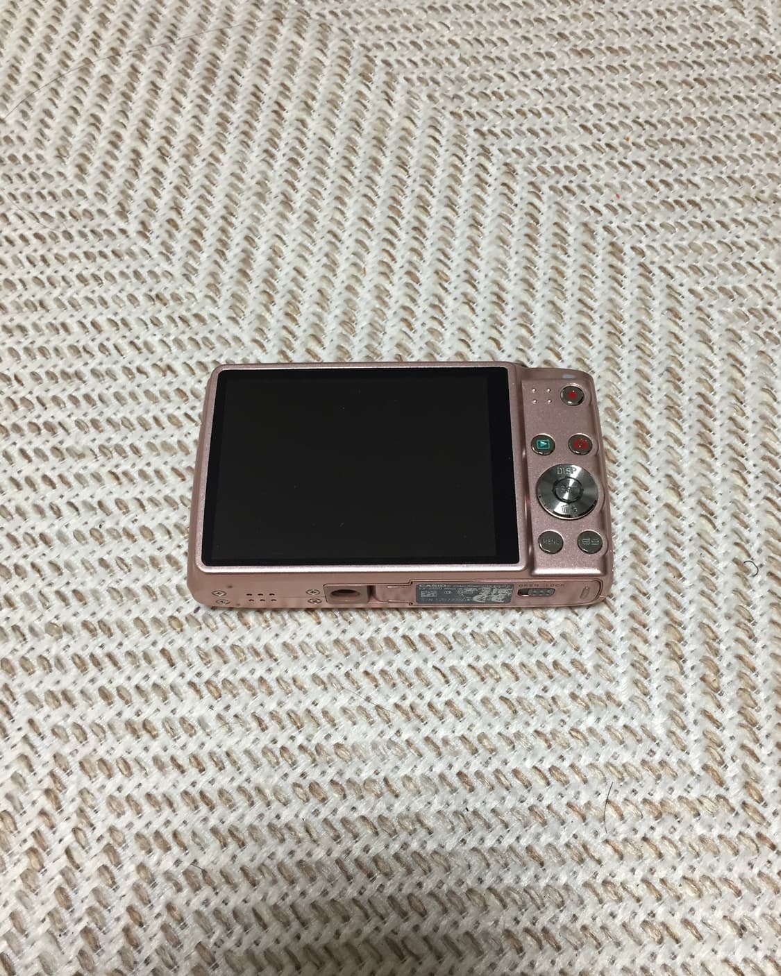 카시오 엑슬림 z400 핑크 상품이미지3