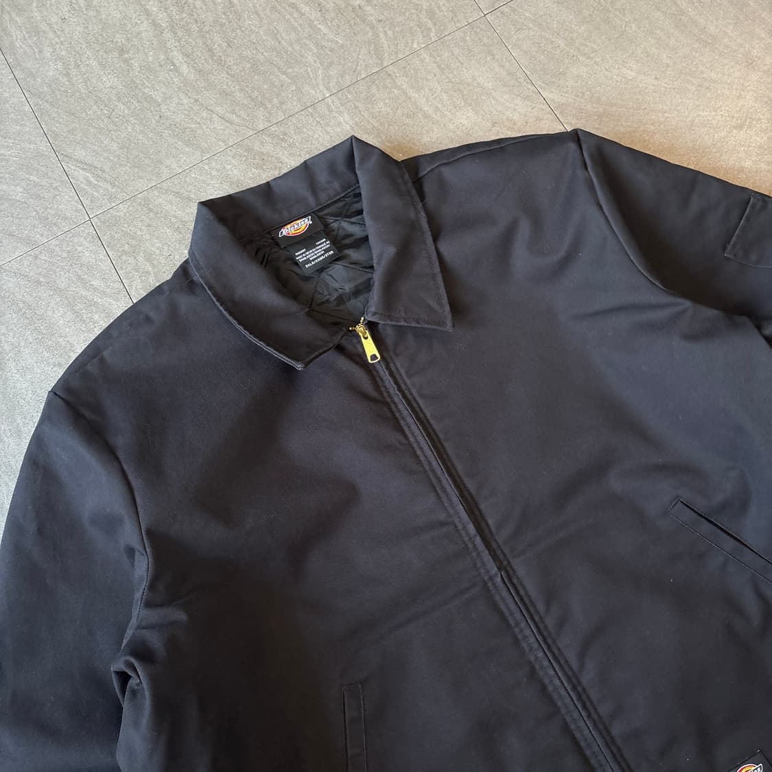 디키즈 정품 아이젠하워 누빔 블랙 워크 자켓  상품이미지2