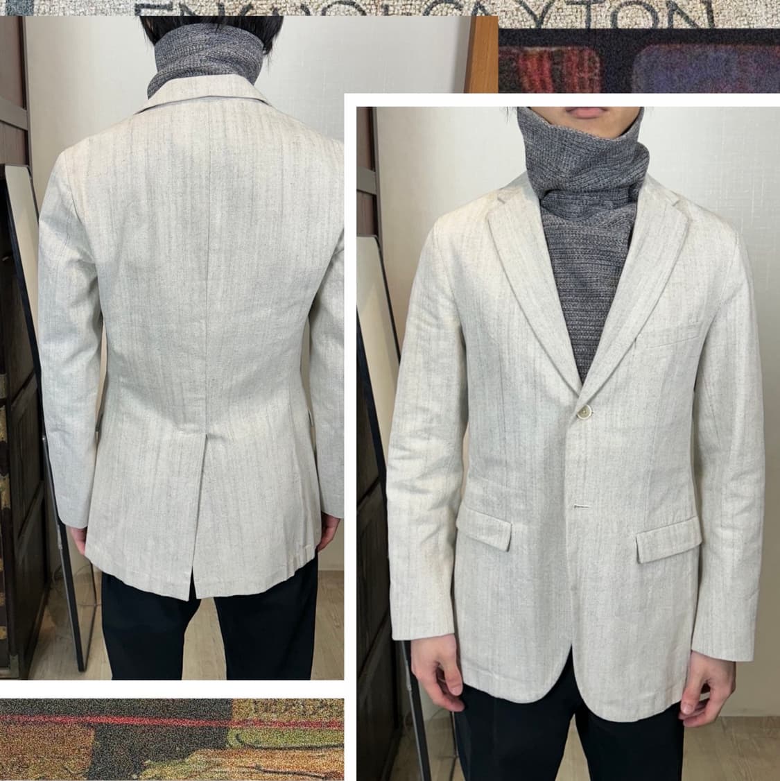 질샌더 by 라프시몬스 ss09 데님 블레이저 상품이미지1