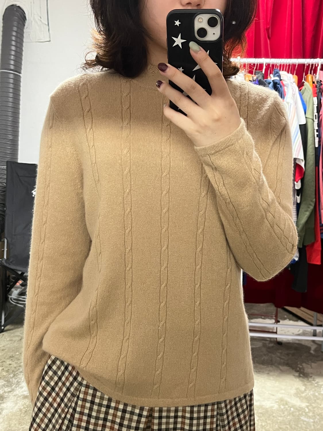 Cashmere 캐시미어 100% 니트 상품이미지4