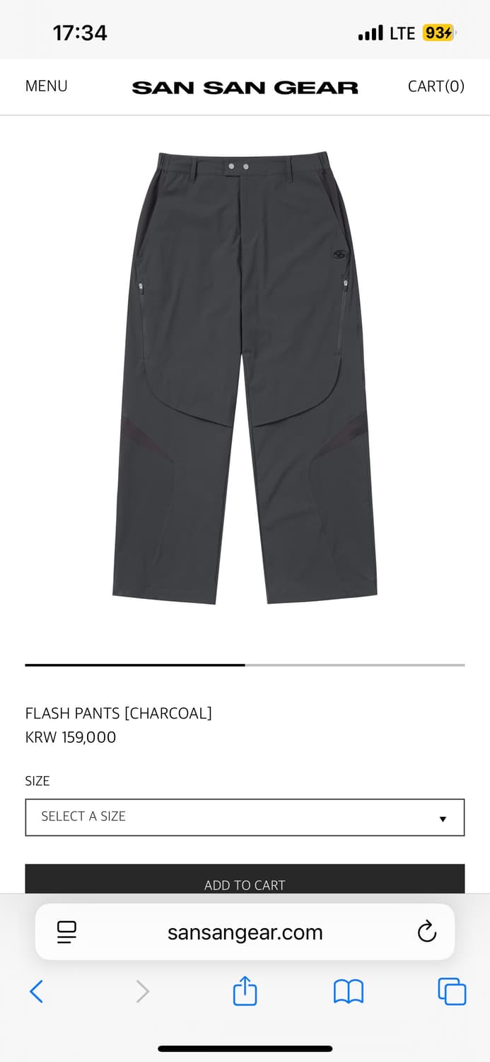 SANSAN GEAR flash pants 상품이미지3