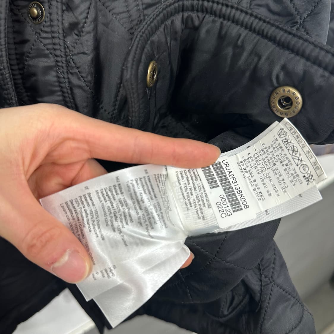 바버 여성 퀄팅 자켓 상품이미지6