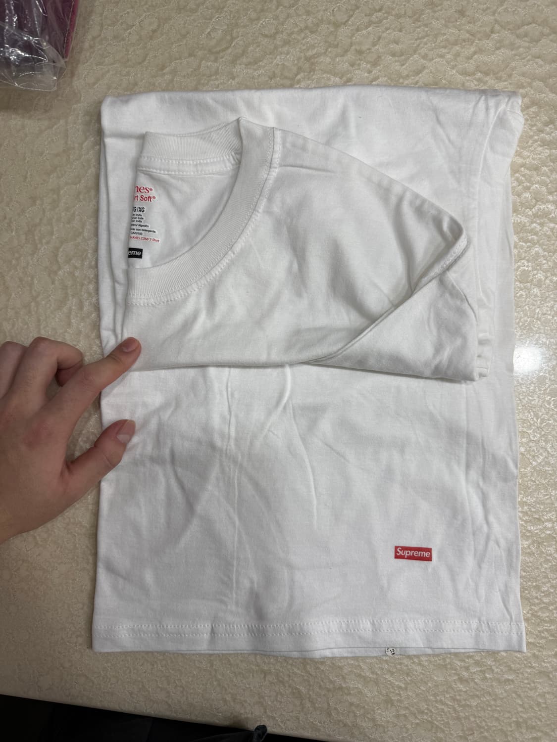 헤인즈 슈프림 크루넥 상품이미지1