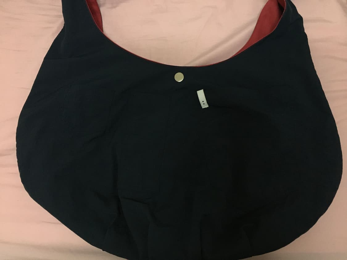 온스카 리버시블 포켓백 레드네이비 상품이미지3