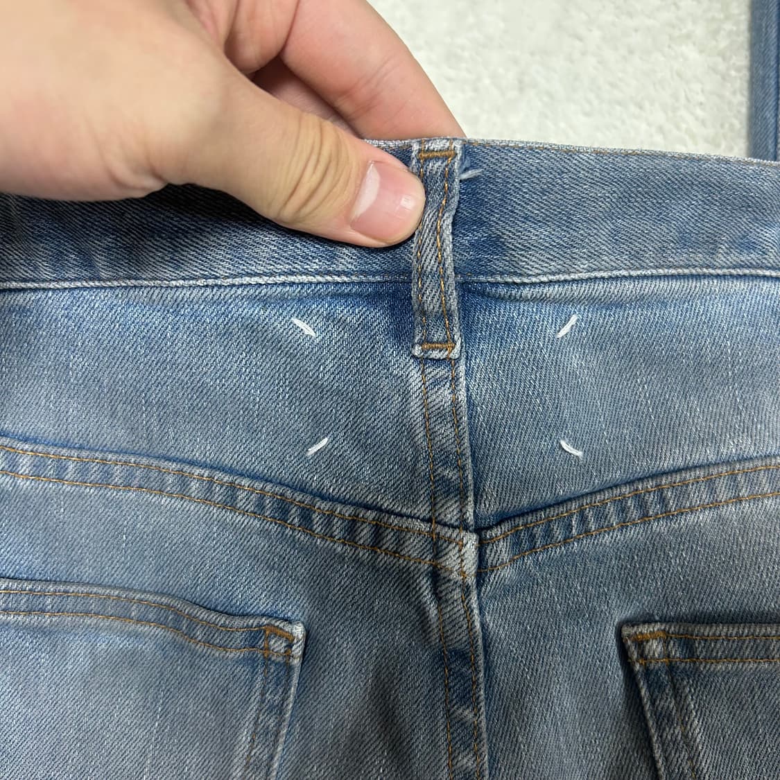 Maison margiela 16aw mid blue denim 상품이미지8